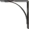 Ekena Millwork Morris Steel Bracket, Hammered Gray 3"W x 10"D x 10"H BKTM03X10X10MOHGY - alternate 2
